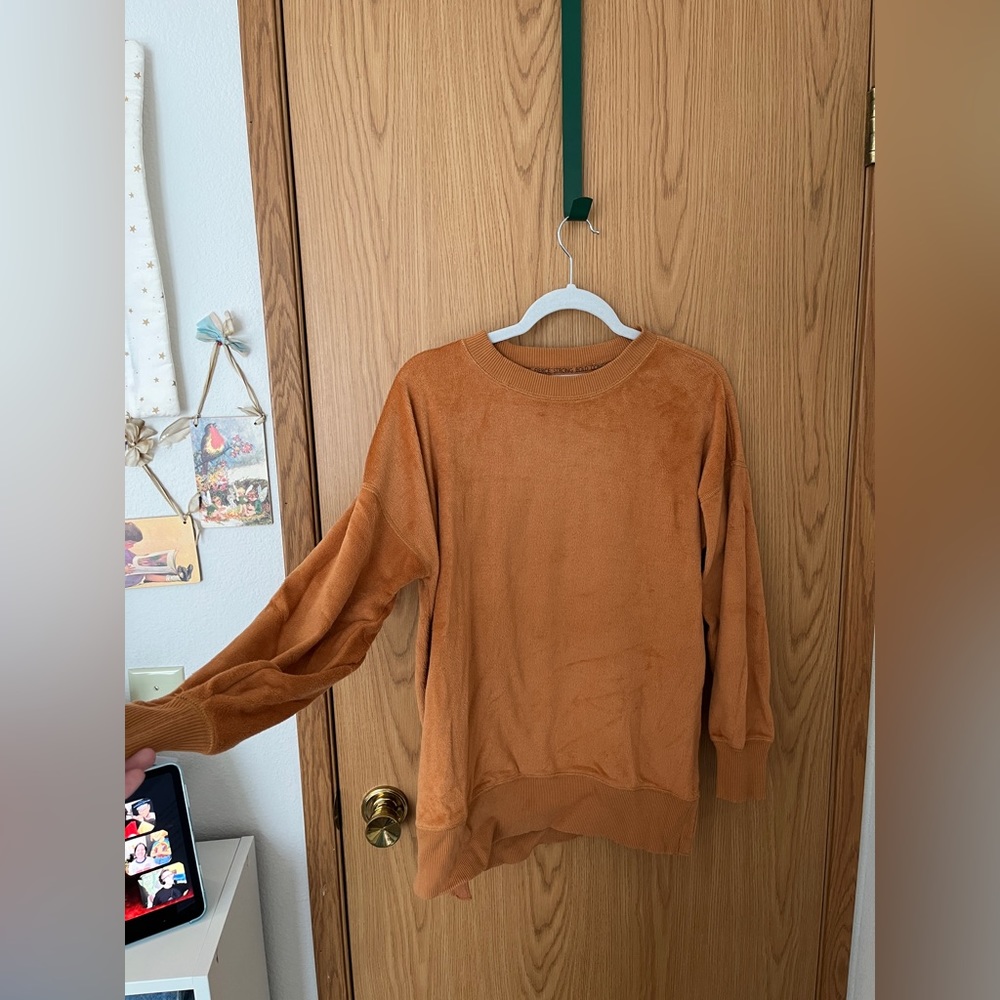 aerie | offline fuzzy tunic sweatshirt